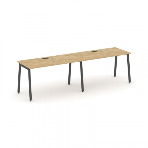 Style Project Рабочая станция 1 сторон. SN-4A.ORS-013 Дуб Табак/Металл Антрацит 2760*700*750 фото 25