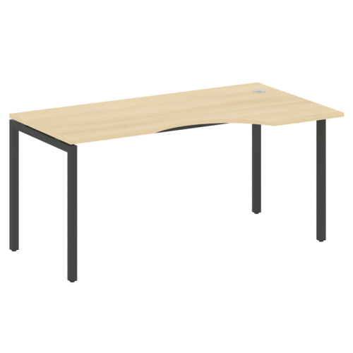 Стол криволинейный правый на П-обр. м/к Metal System Quattro 40БП.СА-1 (R) фото 9