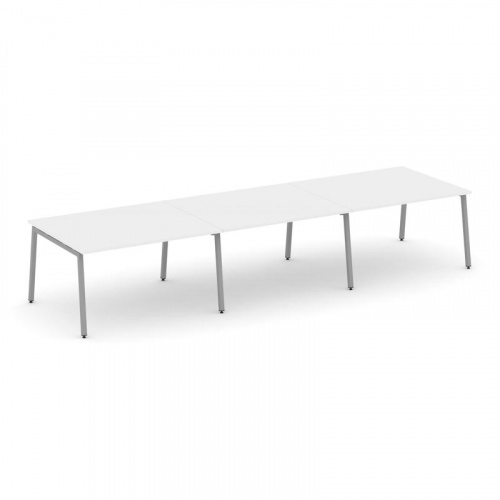 Style Project Стол переговорный SN-4A.SPRG-052.3 Белый/Металл Белый 3540*1180*750 фото 13