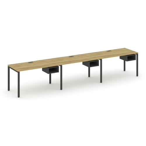 Бенч-система на 3 места с подвесными тумбами Concept CN.ORS-122 фото 4