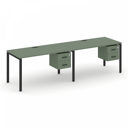 Бенч-система на 2 места с подвесными тумбами Concept CN.ORS-116