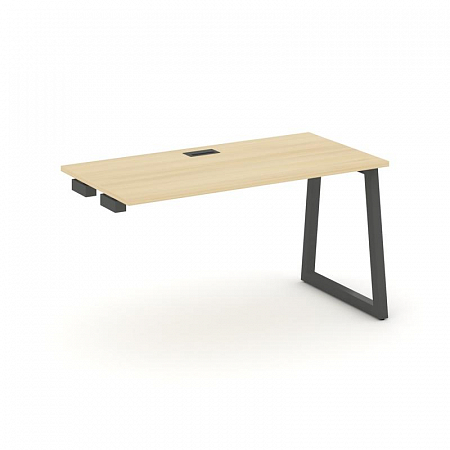 Style Project Стол-приставка к опор. элем. SN-5T1.OPRS-024 Акация Лорка/Металл Антрацит/Заглушка Пла