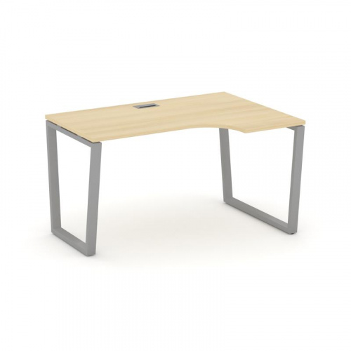 Style Project Стол рабочий эргоном. SN-6T2.SPA-002(R) Акация Лорка/Металл Антрацит/Заглушка Пластик фото 20