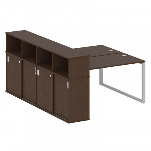 Бенч-система с шкафом-купе на О-обр. м/к Metal System БО.РС-СШК-4.3 фото 3