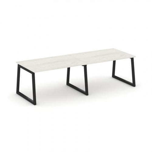 Style Project Стол переговорный SN-5T1.SPRG-011.3 Акация Лорка/Металл Антрацит 1960*980*750 фото 10