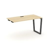 Style Project Стол-приставка к опор. элем. SN-6T2.OPRS-023 Акация Лорка/Металл Антрацит/Заглушка Пла