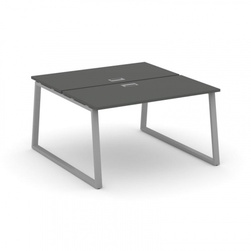 Style Project Рабочая станция 2-х сторон. SN-6T1.DRS-012 Акация Лорка/Металл Антрацит/Заглушка Пласт фото 18