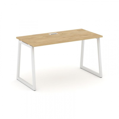 Style Project Стол письменный SN-4T1.SP-003 Акация Лорка/Металл Антрацит/Заглушка Пластик Черный 138 фото 3