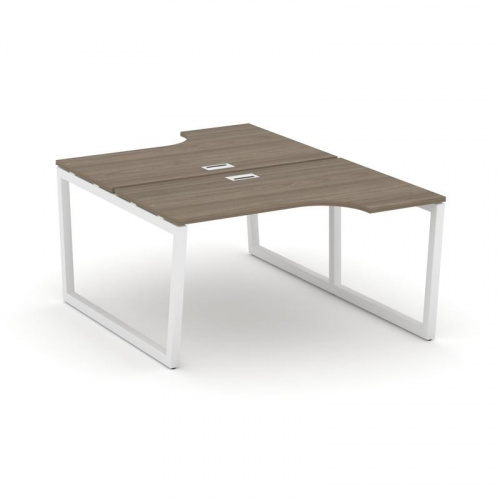 Style Project Рабочая станция эргоном. SN-5T2.DRPA-012 Акация Лорка/Металл Антрацит/Заглушка Пластик фото 15