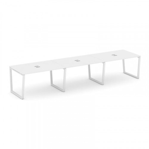 Style Project Стол переговорный SN-6T2.SPRG-023 Акация Лорка/Металл Антрацит/Заглушка Металл Антраци фото 17