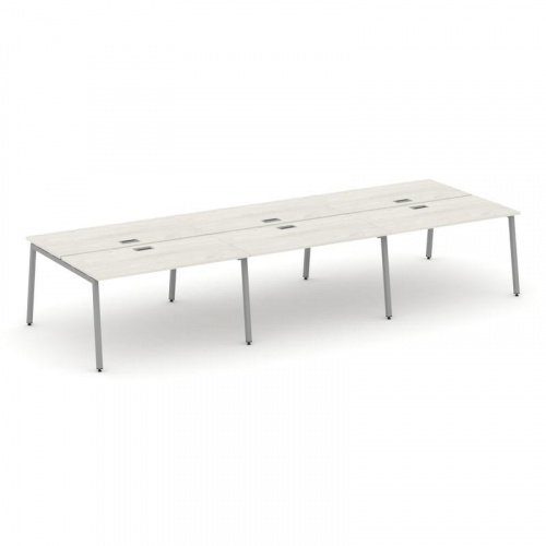 Style Project Рабочая станция 2-х сторон. SN-4A.DRS-072 Дуб Наварра/Металл Антрацит 3540*1432*750 фото 14