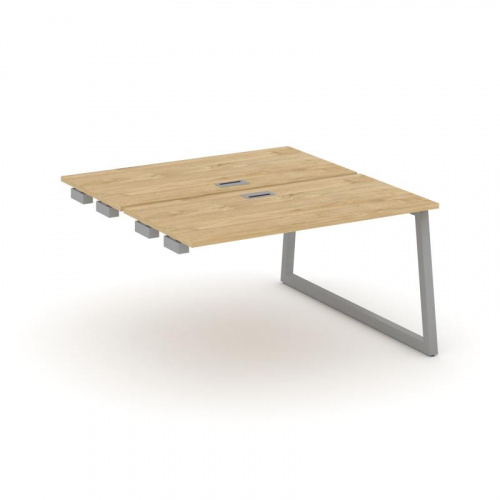 Style Project Стол-приставка к опор. элем. SN-5T1.DPRS-003 Акация Лорка/Металл Антрацит/Заглушка Пла фото 2