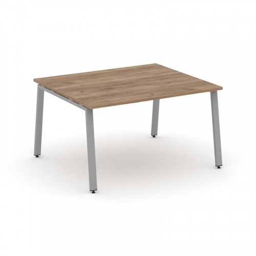 Style Project Стол переговорный SN-6A.SPRG-032.3 Тиквуд Светлый/Металл Белый 1180*1180*750 фото 13