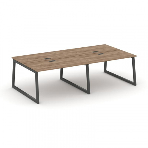 Style Project Рабочая станция 2-х сторон. SN-5T1.DRS-034 Акация Лорка/Металл Антрацит/Заглушка Пласт фото 23