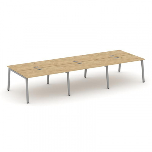 Style Project Рабочая станция 2-х сторон. SN-5A.DRS-072 Антрацит/Металл Белый 3540*1432*750 фото 9