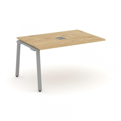 Style Project Проходной наб. элем. перег. стола SN-6A.NSPRG-003 Акация Лорка/Металл Белый 1380*980*7 фото 8