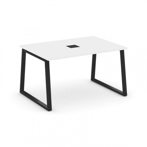 Style Project Стол переговорный SN-6T1.SPRG-001 Акация Лорка/Металл Антрацит/Заглушка Металл Антраци фото 8