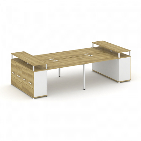 Бенч-система с опорными распашными шкафами Concept CN.DRS-266