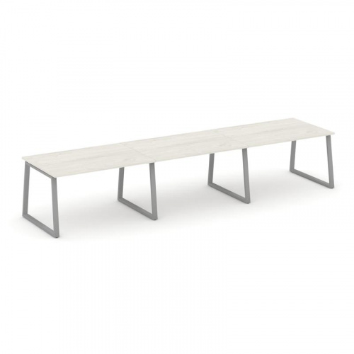 Style Project Стол переговорный SN-6T1.SPRG-023.3 Акация Лорка/Металл Антрацит 4410*980*750 фото 13