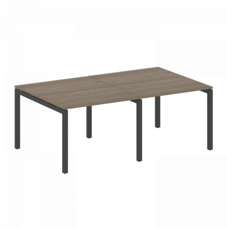 Переговорный стол на П-обр. м/к Metal System Quattro 50БП.ПРГ-2.1