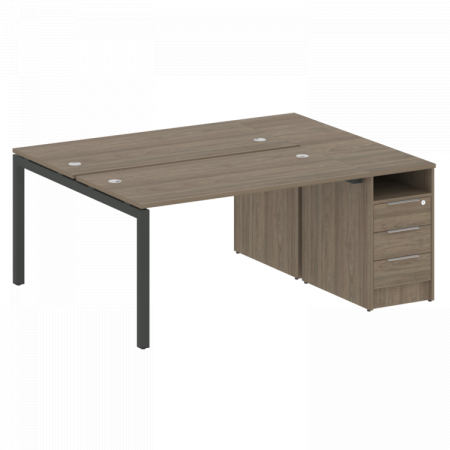 Бенч-система с тумбой на П-обр. м/к Metal System Quattro 50БП.РС-СТП-2.3